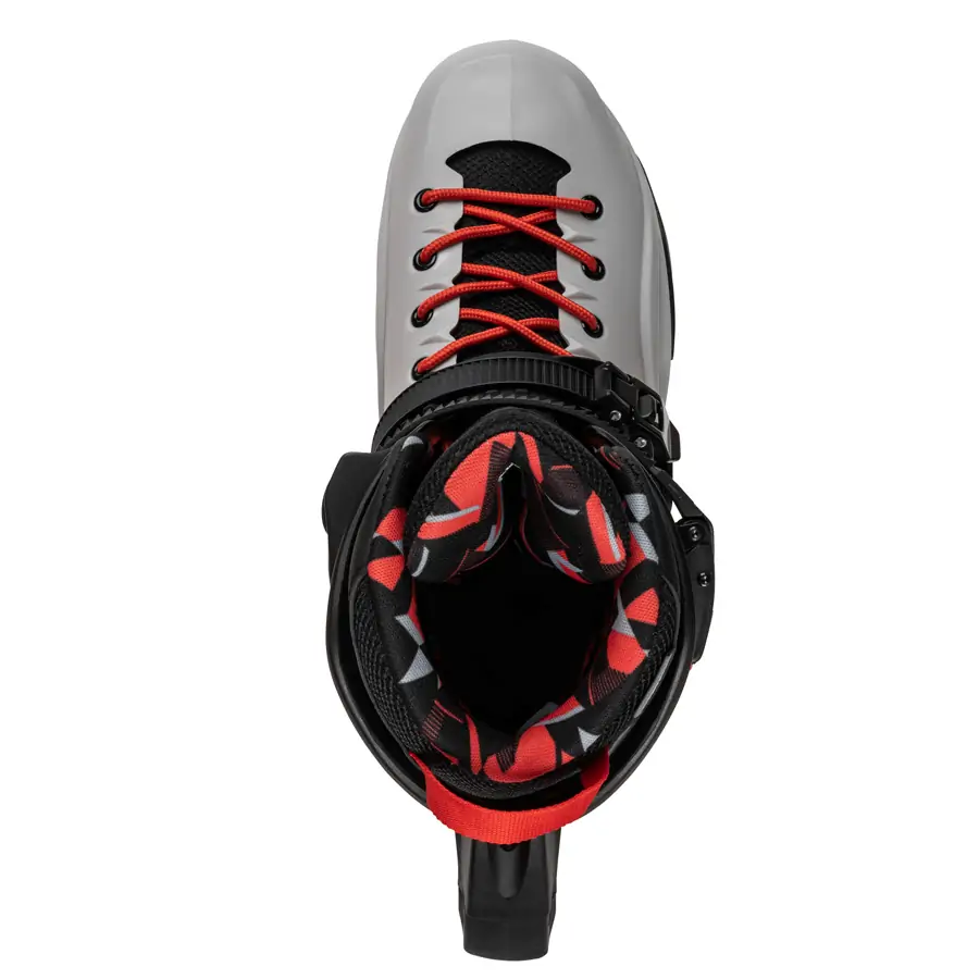 Роликові ковзани для дорослих Rollerblade RB PRO X M 38 (6US) 240мм Grey/warm red (07101600)