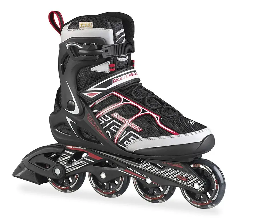 Роликові ковзани для дорослих Rollerblade SIRIO COMP M 46 (12.5US) 305мм Black/red (07361000 741)