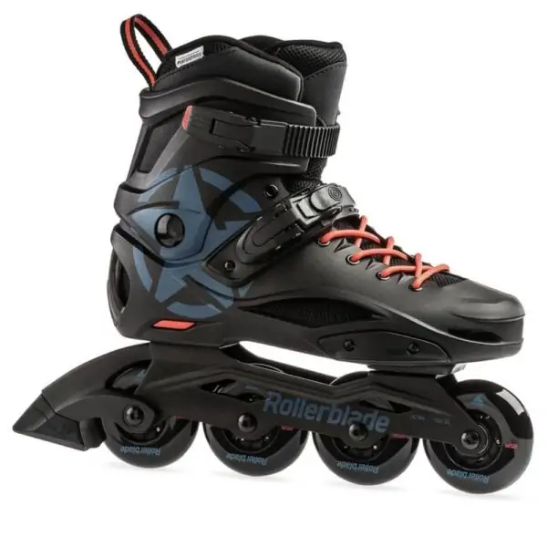 Роликові ковзани для дорослих Rollerblade RB CRUISER 38 (6US) 240мм Black/grey blue (7957000477) O