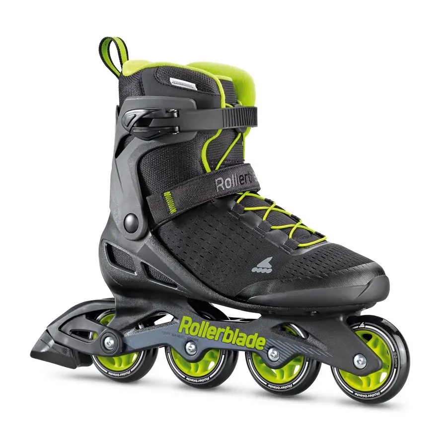 Роликові ковзани для дорослих Rollerblade ZETRABLADE ELITE M 43 (10US) 280мм Black/lime (07967000)