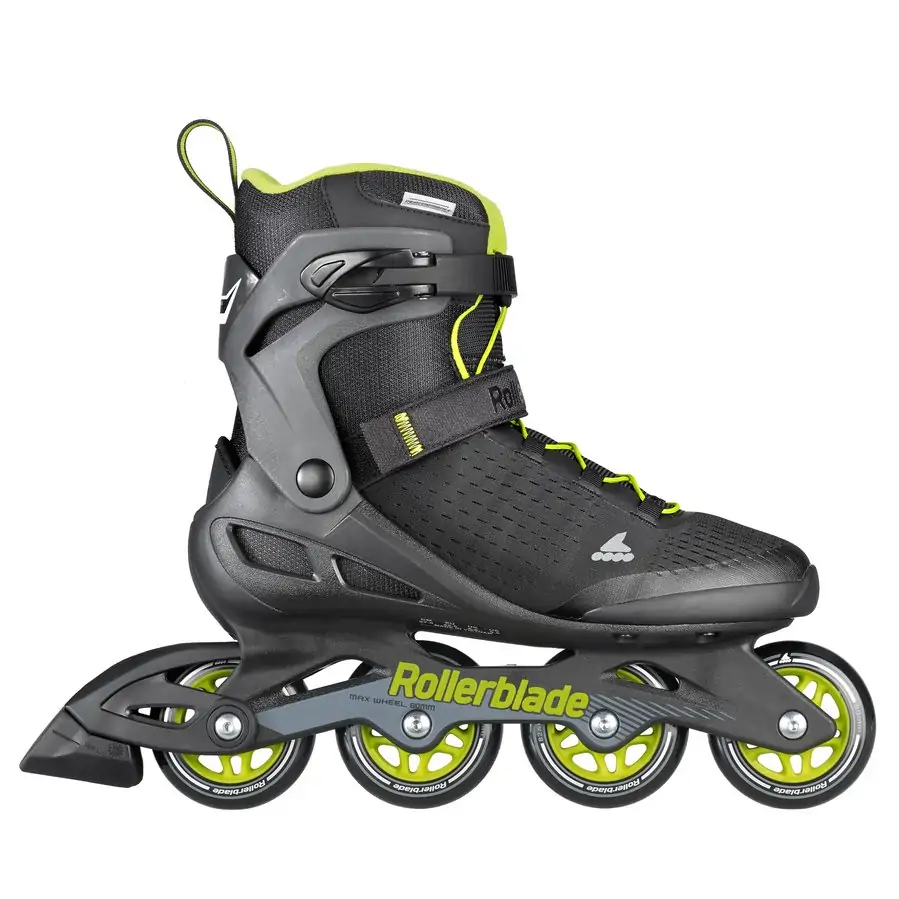 Роликові ковзани для дорослих Rollerblade ZETRABLADE ELITE M 43 (10US) 280мм Black/lime (07967000)