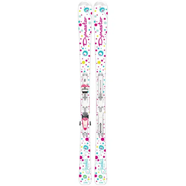 Лижі гірські (комплект) для підлітків Dynastar STARLETT XPRESS+XPRESS KID 100см White (DACJY05+FC1K059)