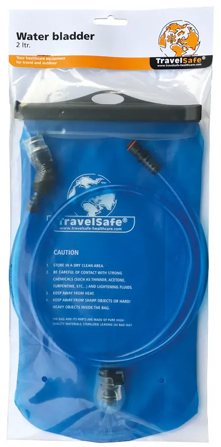 Гідратор (питна система) TravelSafe WATERBAG 2 LTR. INCL. HOSE/VALVE 2.0л Dutch blue (TS2236)
