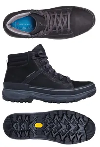 Черевики трекінгові чоловічі Northcape BASALT M 43 (9.0UK) Black (NCM003-BLK)