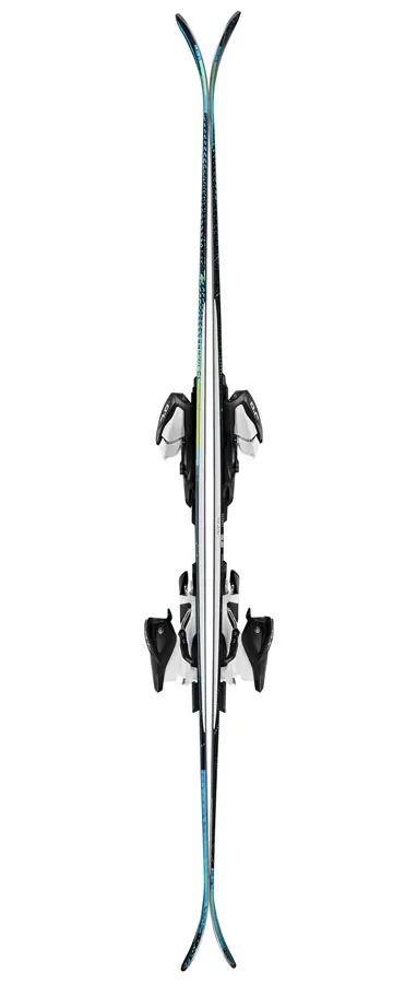 Лижі гірські комплект для підлітків Nordica SOUL RIDER J+J7.0 FDT 148см Black/turquoise/green (0A0334MG) WRH