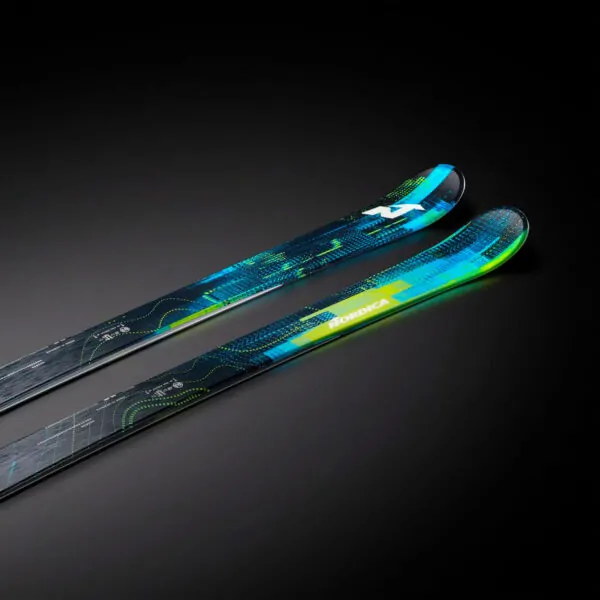 Лижі гірські комплект для підлітків Nordica SOUL RIDER J+J7.0 FDT 148см Black/turquoise/green (0A0334MG) WRH