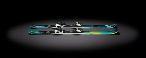 Лижі гірські комплект для підлітків Nordica SOUL RIDER J+J7.0 FDT 148см Black/turquoise/green (0A0334MG) WRH