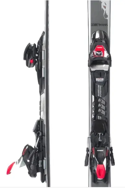 Лижі гірські комплект Nordica DOB.SPITF.76 PRO+TPX12 FDT 168см Grey/red/black (0A124100) WRH