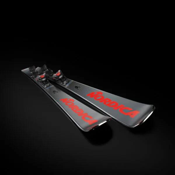 Лижі гірські комплект Nordica DOB.SPITF.76 PRO+TPX12 FDT 168см Grey/red/black (0A124100) WRH