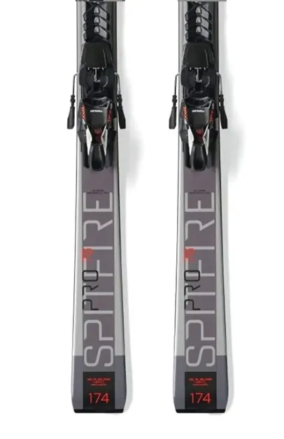 Лижі гірські комплект Nordica DOB.SPITF.76 PRO+TPX12 FDT 168см Grey/red/black (0A124100) WRH