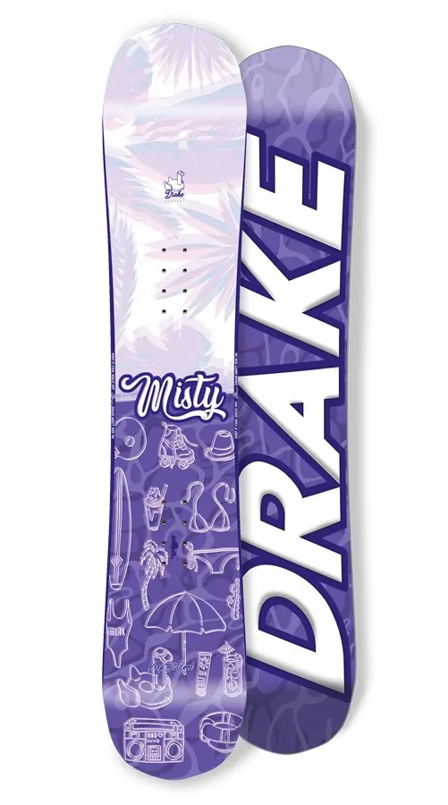 Сноуборд Drake Misty 150 Violet (76221041)