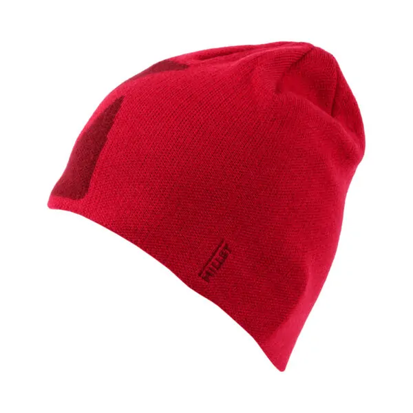 Шапка утеплена Millet LOGO BEANIE One Size Tango/tibetan red 9351 (MIV7589-WRH)