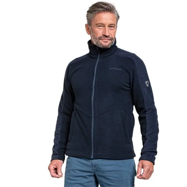 Кофта флісова чоловіча Schoeffel FLEECE JACKET PIZ NAIR M 52 Navy blazer 8820 (10-23383-WRH)