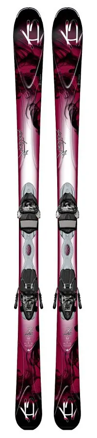 Лижі гірські комплект K2 POTION 74 W+ER3 10.0 146см Burgundy/white/black (1040610.141.1+1041315.141.1)