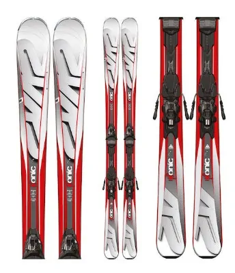 Лижі гірські комплект K2 KONIC 75+M2 10 177см Black/anthracite/red (1050008.122.1+1051110.122.1)
