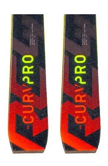Лижі гірські для підлітків (без кріплень) FISCHER RC4 THE CURV PRO SLR PRO 150см Red/black (A12520.1.150) O