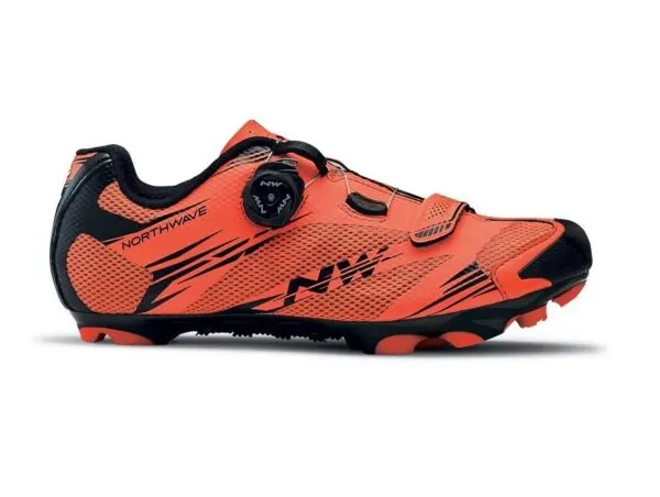 Туфлі велосипедні Northwave SCORPIUS 2 PLUS M 42 (9.5US) Lobster orange/black (80162024-28) O