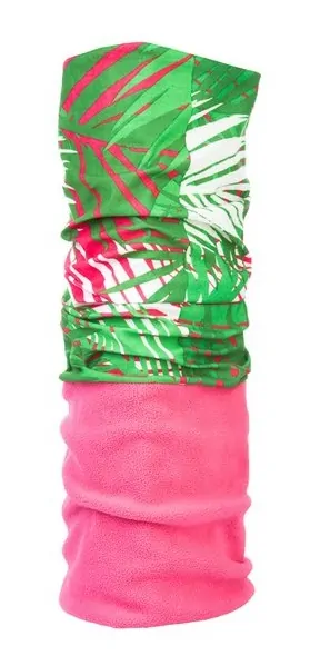 Бандана-бафф багатофункціональна Crow TROPICS One size Pink/green (CBMS15W1G)