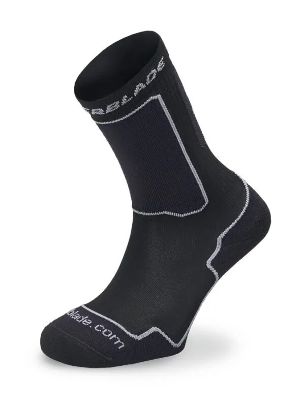 Шкарпетки для роликів чоловічі Rollerblade PERFORMANCE SOCKS L Black/silver (06A56400)