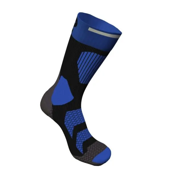 Шкарпетки для туризму чоловічі K2 TECH IN-LINE SKATING 43-46 Black/royal blue (12712)