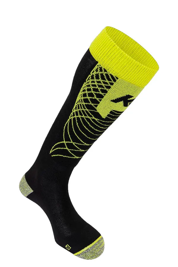 Шкарпетки для туризму чоловічі K2 MENS ALL TERRAIN 39-42 Black/yelow (15299)