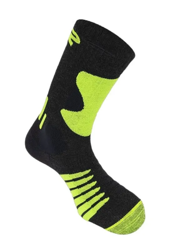 Шкарпетки для туризму K2 TECH INLINE SKATE 39-42 Black/yellow (15301)