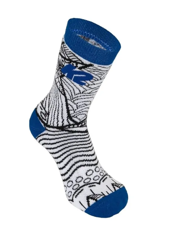 Шкарпетки для туризму дитячі K2 SKATE JUNIOR 2 PACK 31-34 White/blue (15303)