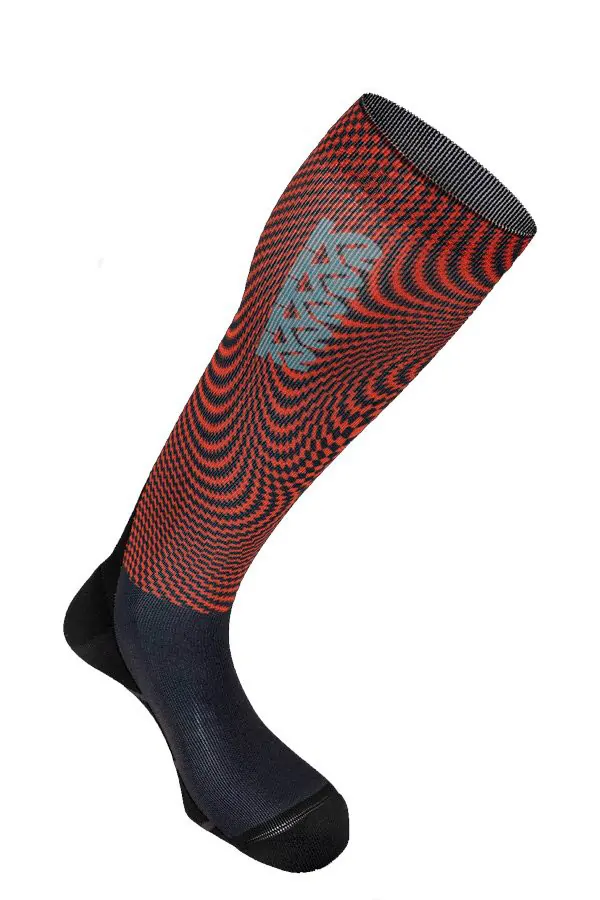 Шкарпетки для туризму чоловічі K2 MINDBENDER 43-46 Black/red (15304)