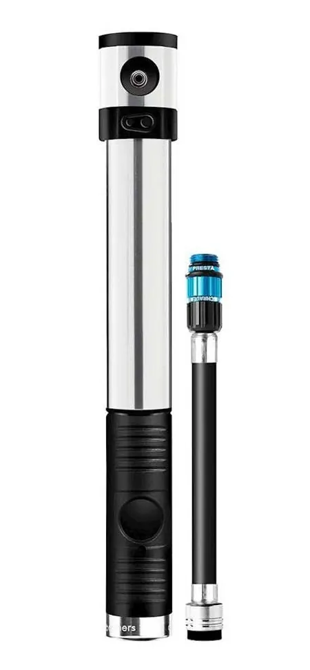 Насос для велосипеда Crankbrothers KLIC HV Silver (16113)