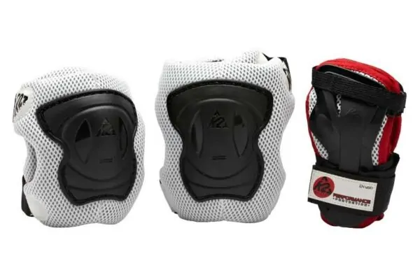 Захисний комплект для роликових ковзанів K2 PERFORMANCE M PAD SET XL Black/white (3041502)