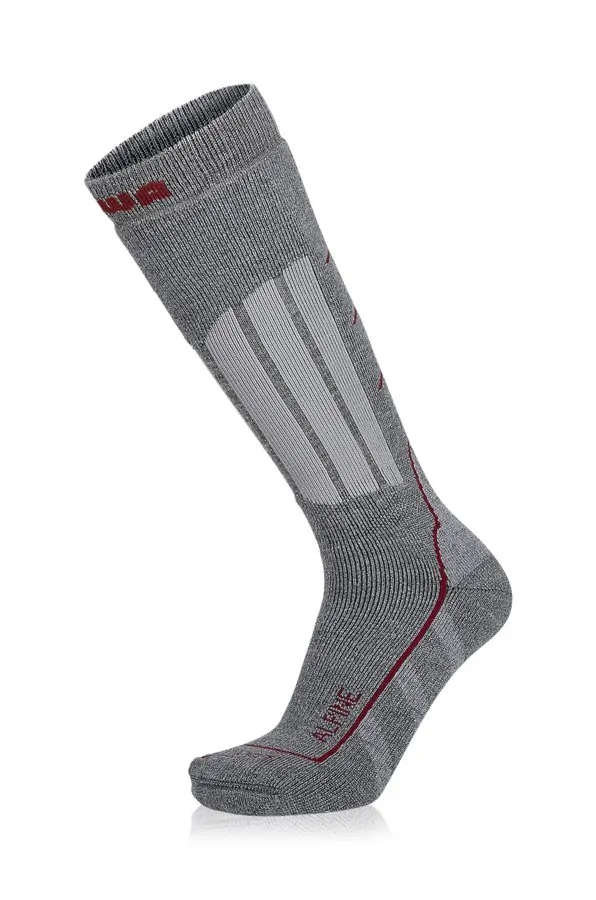 Шкарпетки для туризму Lowa ALPINE 37-38 Light grey (LS2019 0923)