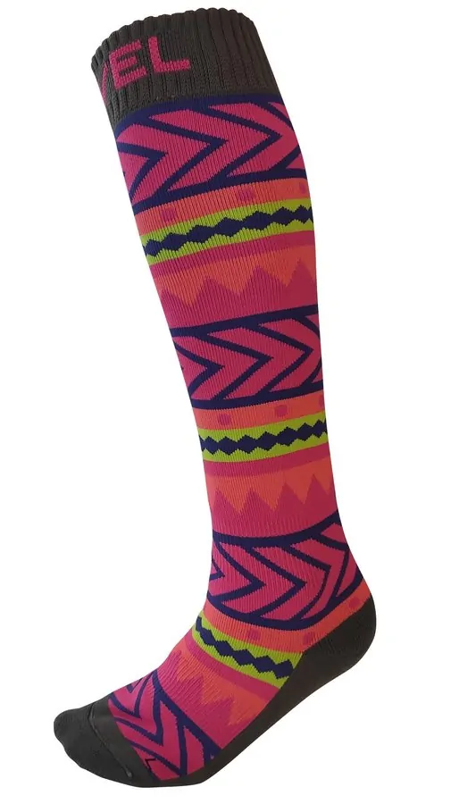 Шкарпетки сноубордичні жіночі Level HERRINGBONE 35-38 Fuchsia (LSBS20W2D)