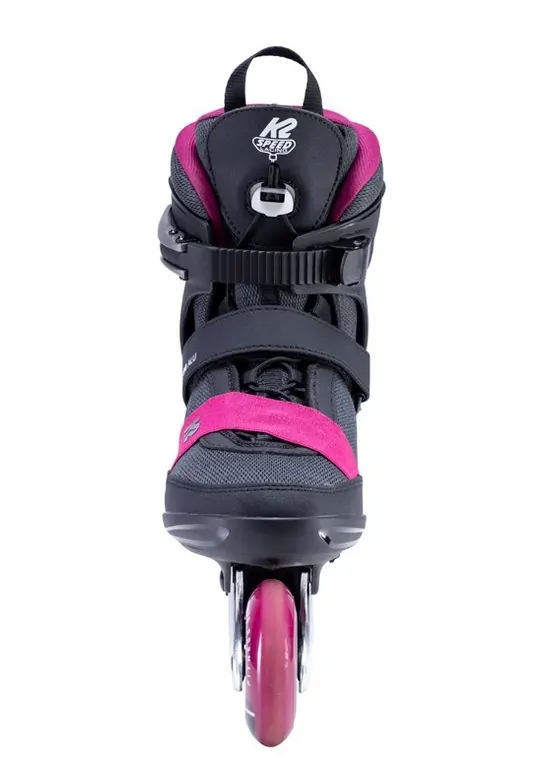 Роликові ковзани для дорослих K2 ALEXIS 80 ALU W 36 (6.0US) 230мм Black/dark grey/pink (30E0270.1.1) O