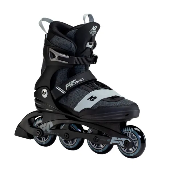 Роликові ковзани для дорослих K2 F.I.T. 80 PRO M 42 (9.0US) 270мм Black/dark grey (30F0143.1.1) O