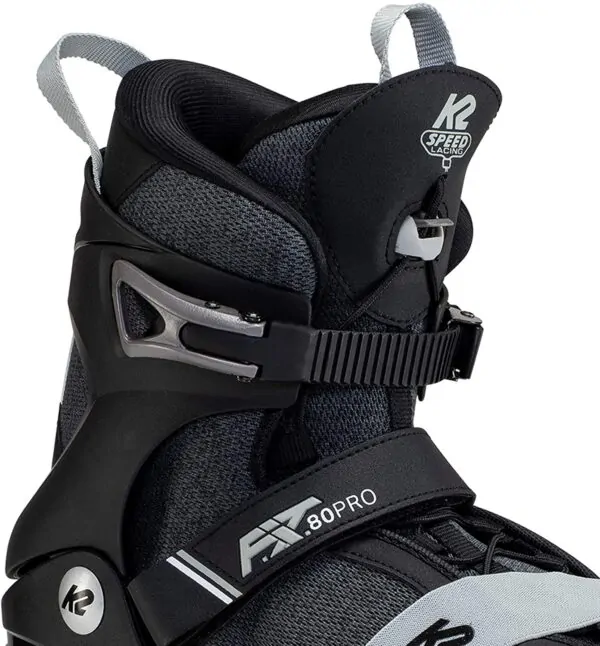 Роликові ковзани для дорослих K2 F.I.T. 80 PRO M 42 (9.0US) 270мм Black/dark grey (30F0143.1.1) O