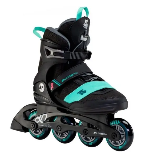 Роликові ковзани для дорослих K2 ALEXIS 80 PRO W 36,5 (6.5US) 235мм Black/blue (30F0144.1.1)