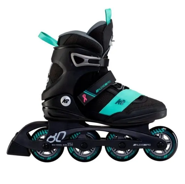 Роликові ковзани для дорослих K2 ALEXIS 80 PRO W 36,5 (6.5US) 235мм Black/blue (30F0144.1.1)