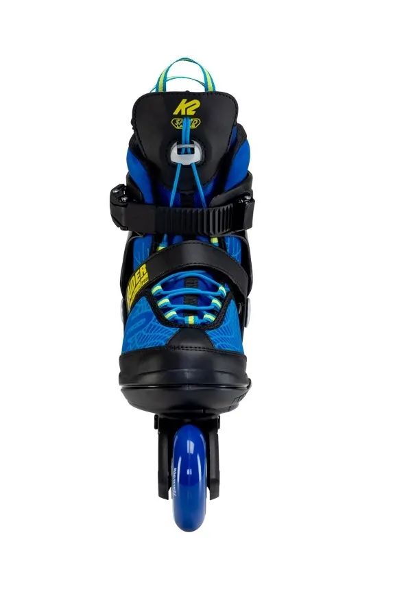 Роликові ковзани дитячі K2 RAIDER PRO M (32-37) 195-230мм Blue/yellow/black (30F0205.1.1)