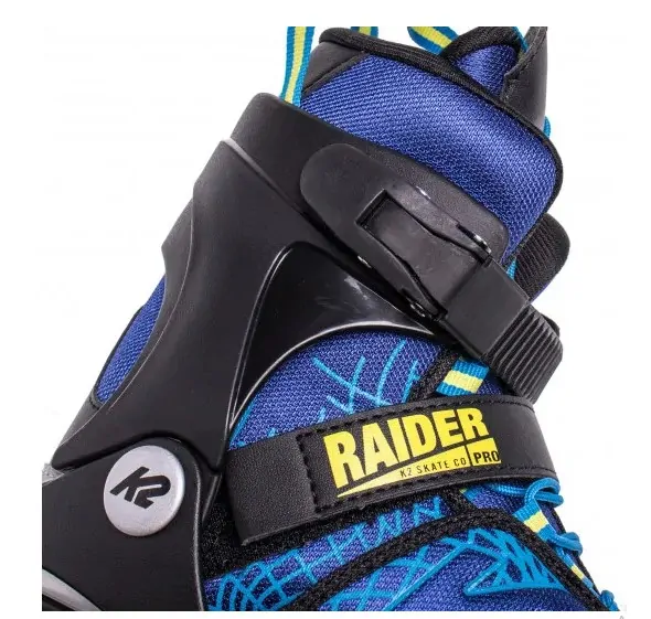Роликові ковзани дитячі K2 RAIDER PRO M (32-37) 195-230мм Blue/yellow/black (30F0205.1.1)
